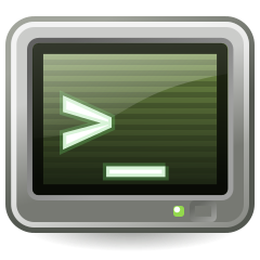 Icon: Ein Text-Terminal